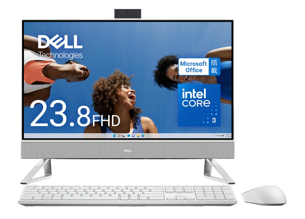 DELL　Inspiron24 5430  パールホワイト AI537-EHHBWC　2024年春モデル